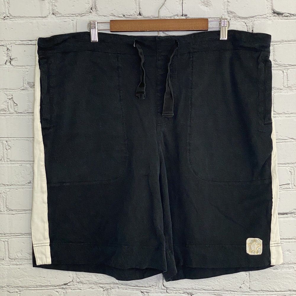 Converse One Star‎ Sweat Shorts Mens Size XL Black White Pockets Gym Shorts VTG